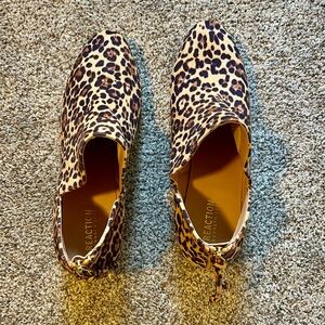Kenneth Cole Reaction Leopard Ankle Booties